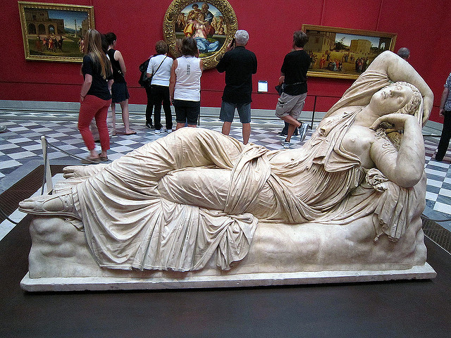 Galería Ufizzi en Florencia