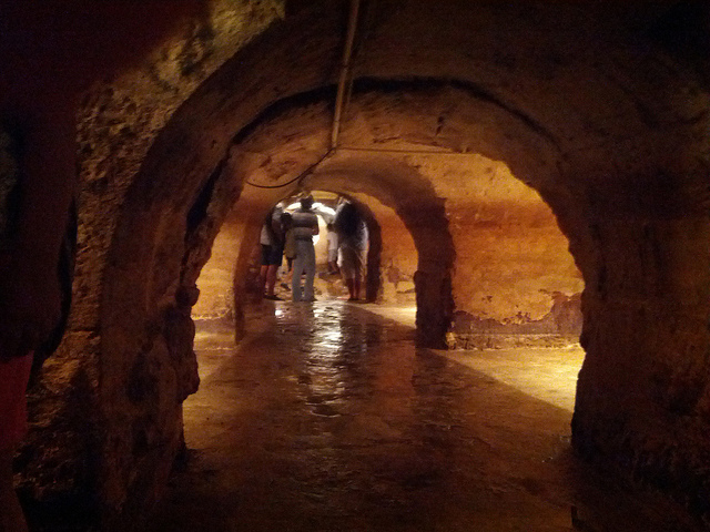 Galerías romanas en Lisboa