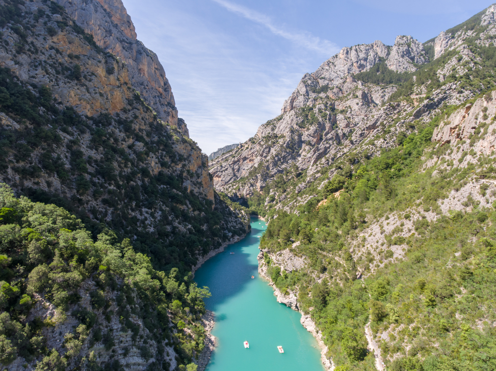 Garganta de Verdón en Francia