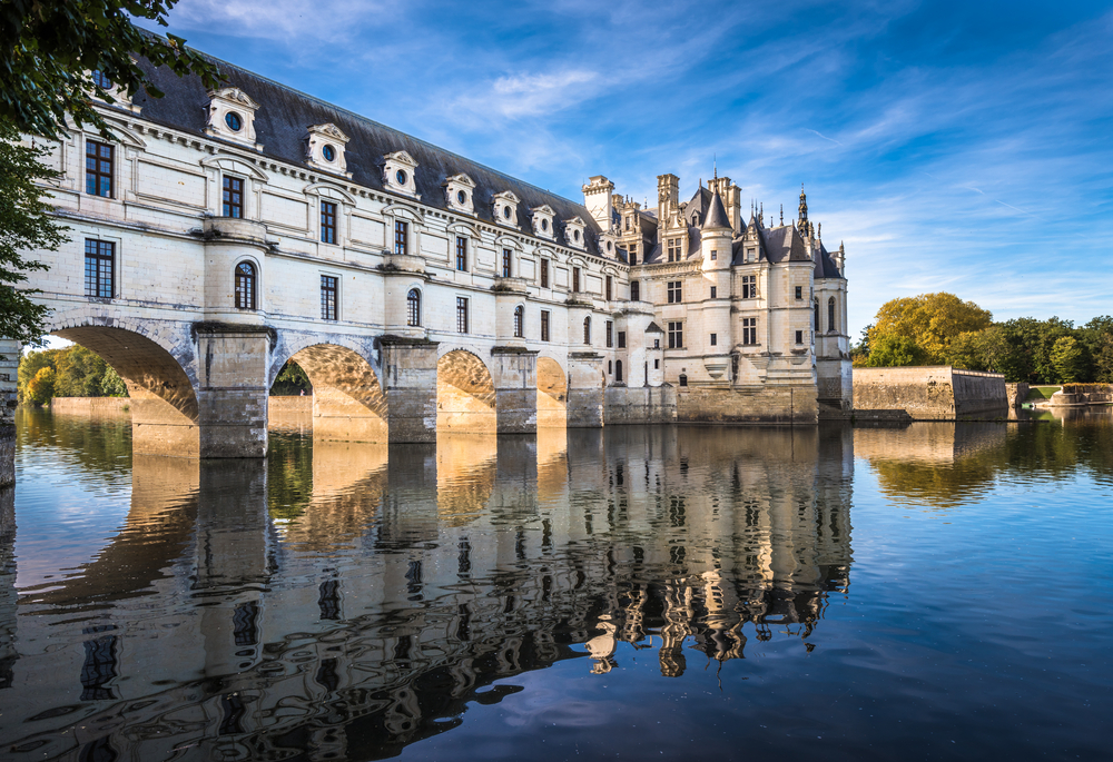 Castillo de Chenonceau en Francia