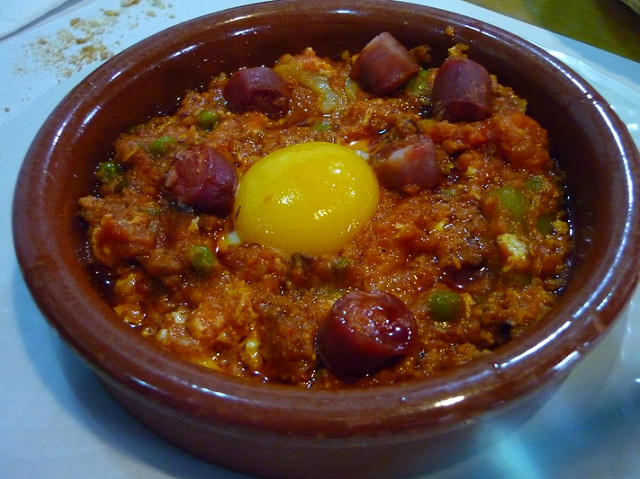 Huevos a la flamenca