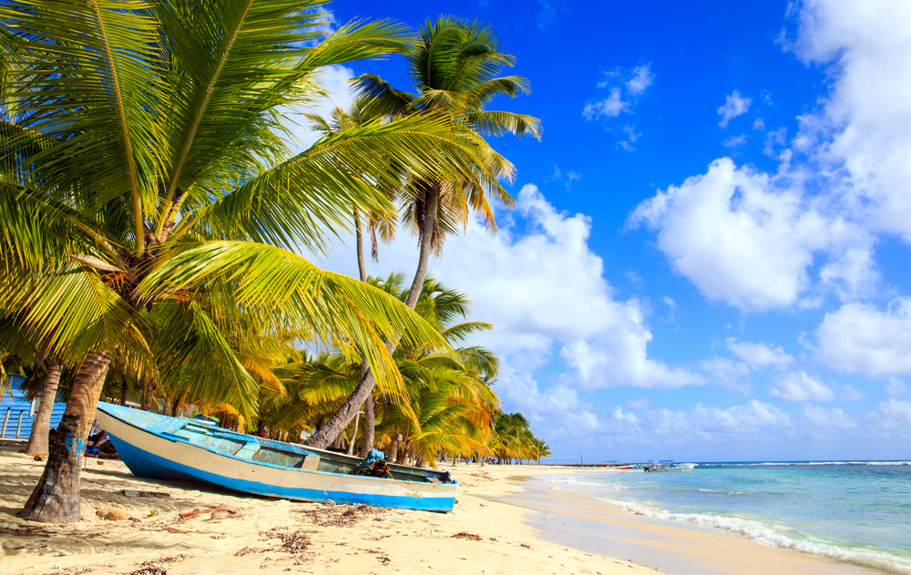 Isla Saona en el Caribe