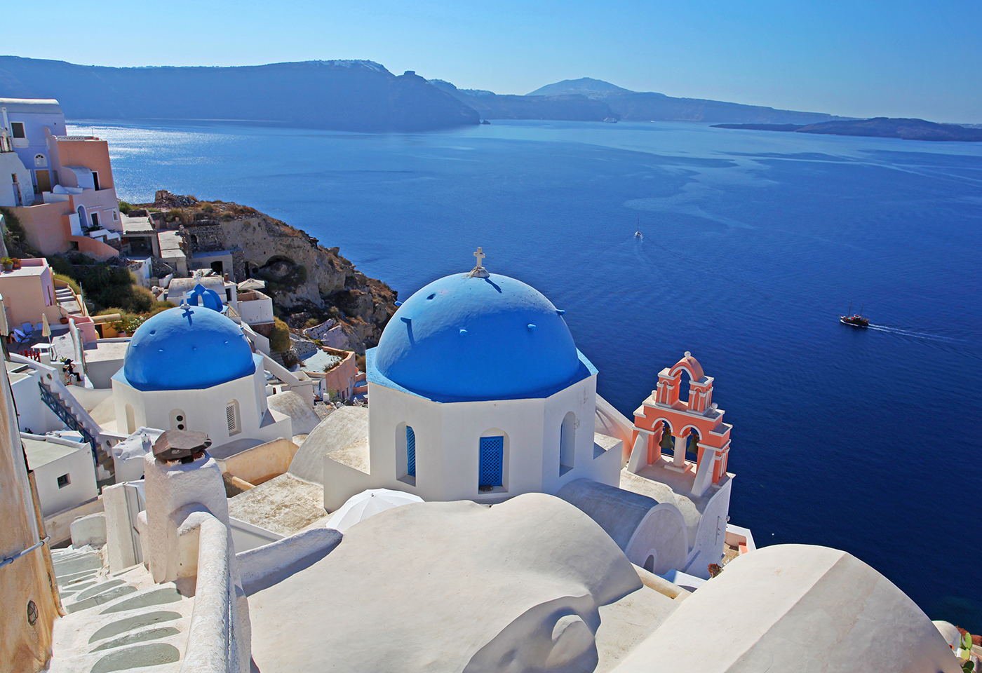 Santorini en Grecia