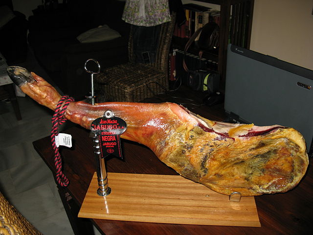 Ruta gastronómica por Andalucía, jamón de Jabugo