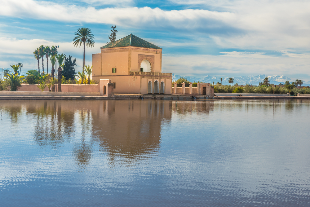 Jardines de Menara, parte del encanto de Marrakech