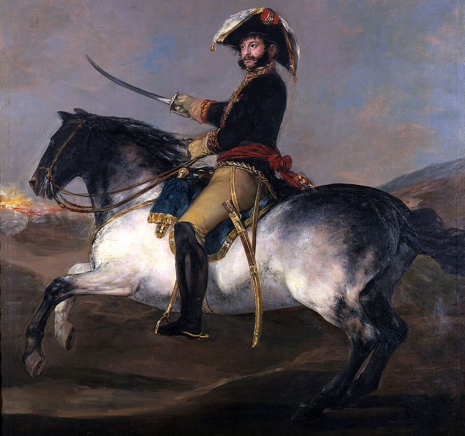 Retrato ecuestre de Palafox de Francisco de Goya