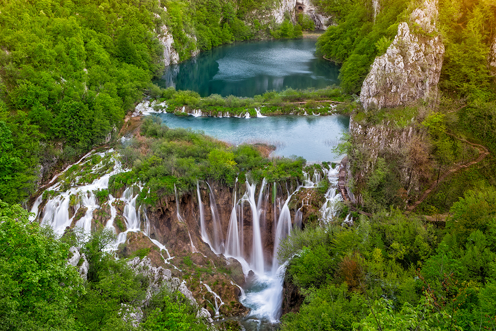 Lagos de Plitvice en Croacia