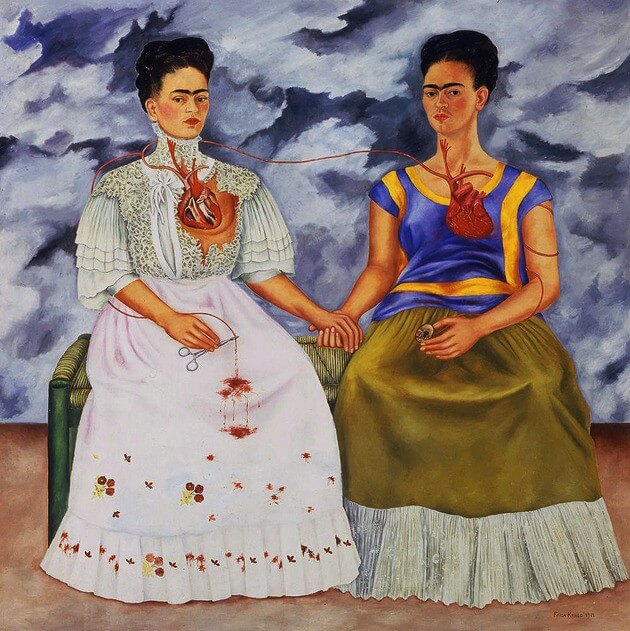 "Las dos Fridas" de Frida Kalho