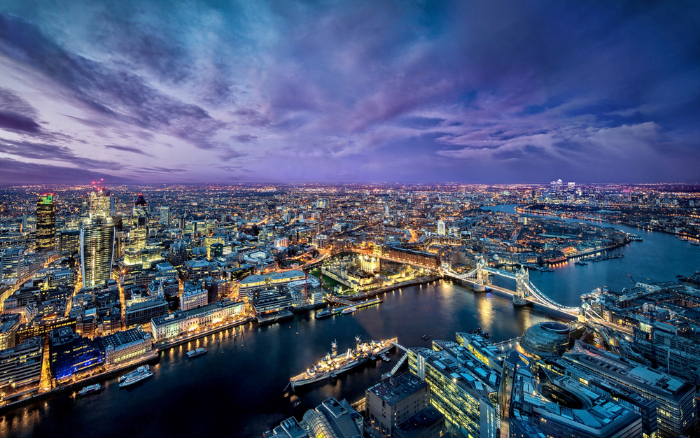 Londres por la noche