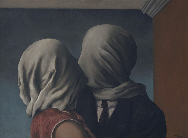 Los amantes de René Magritte