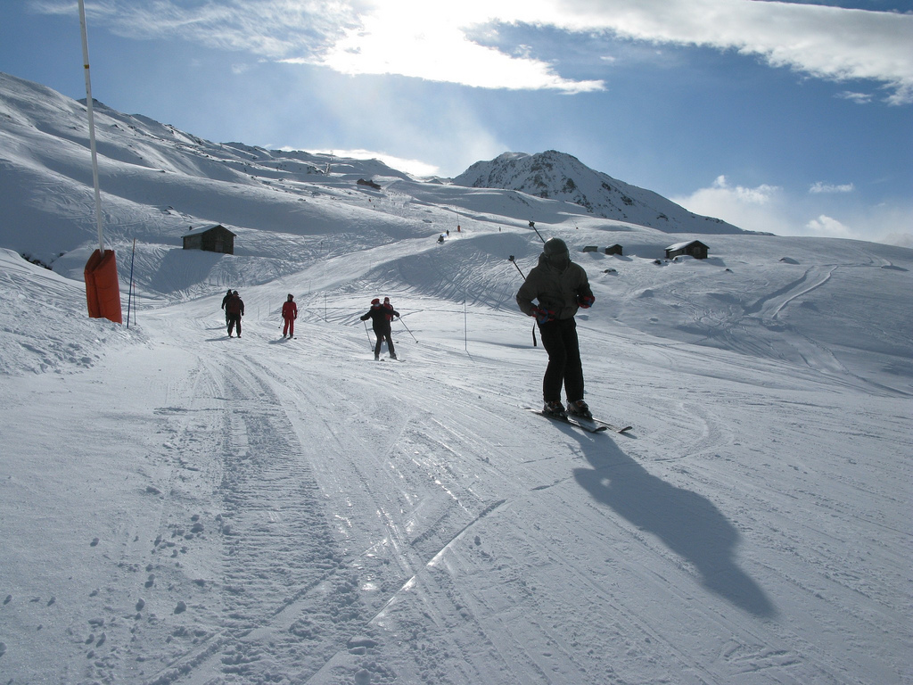 Pista en Los Tres Valles