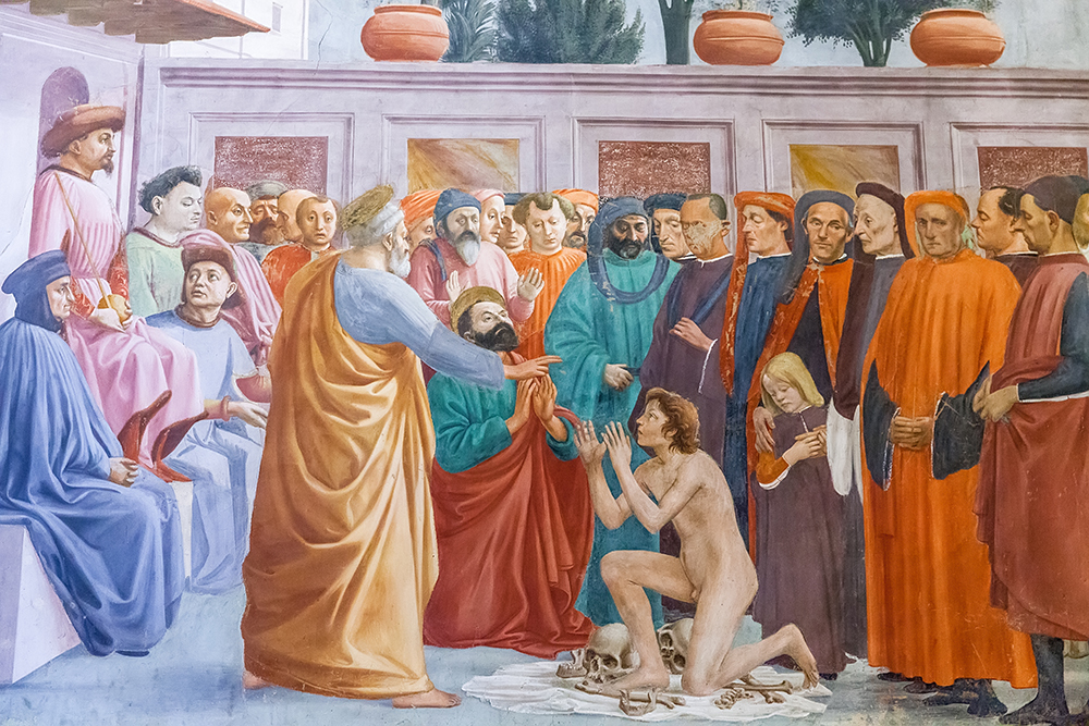 Frescos de Masaccio en la Capilla Brancacci