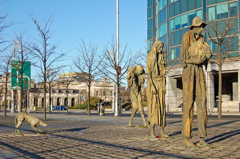 Memorial de la Hambruna en Dublín