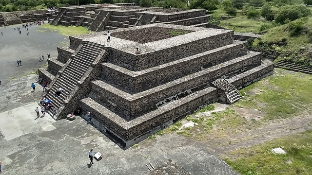 Visitar Teotihuacán, vista de la ciudad
