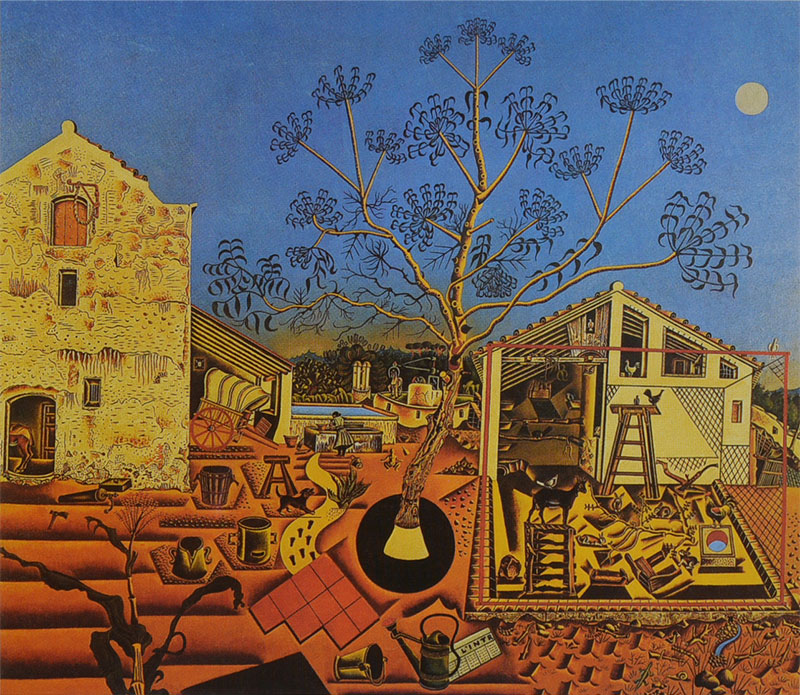 "La Masía" de Joan Miró