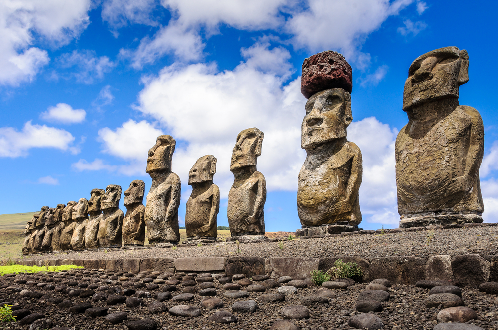 Moáis de la Isla de Pascua