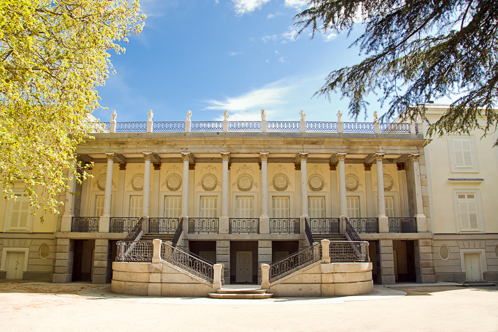 Palacete en el Parque de El Capricho de Madrid