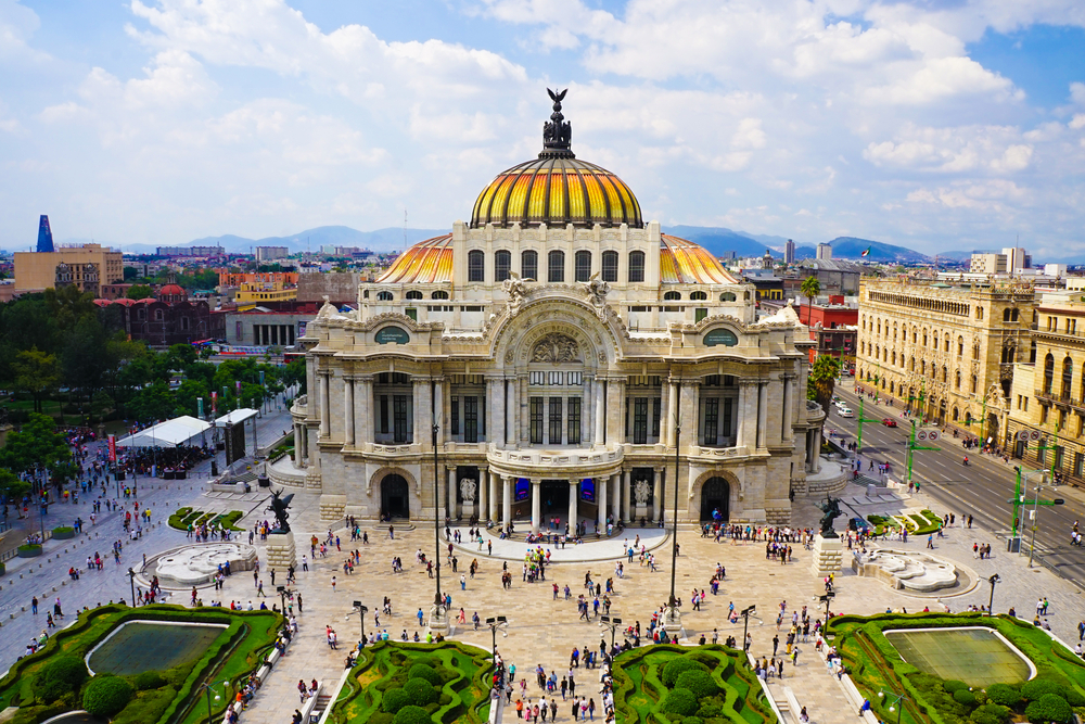 Palacio de Bellas Artes, una de las cosas que hacer en Ciudad de México