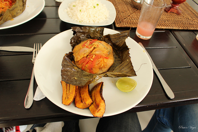 PAtarasca plato típico de Colombia