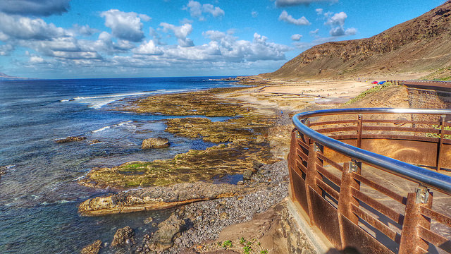Playa de El Confital en Las Palmas
