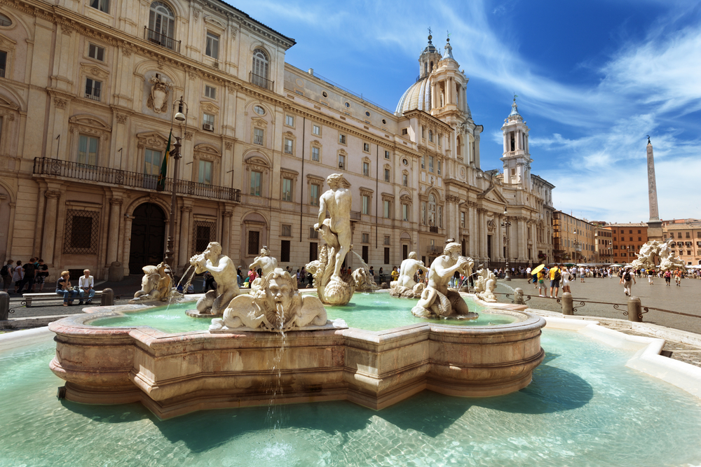Plaza Navona en Roma