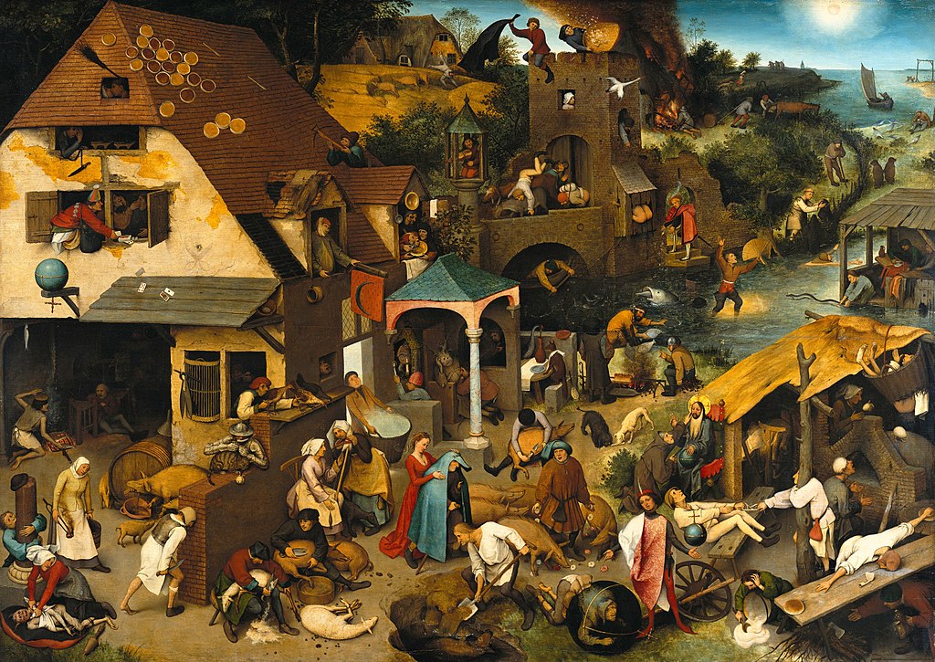 Proverbios flamencos de Pieter Brueghel