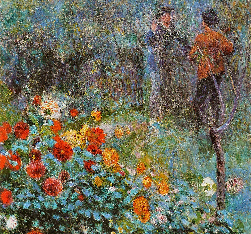 Jardín de la Rue Cortot de Renoir