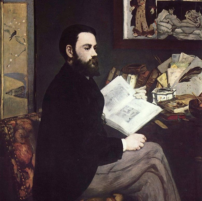 Retrato de Zola de Manet