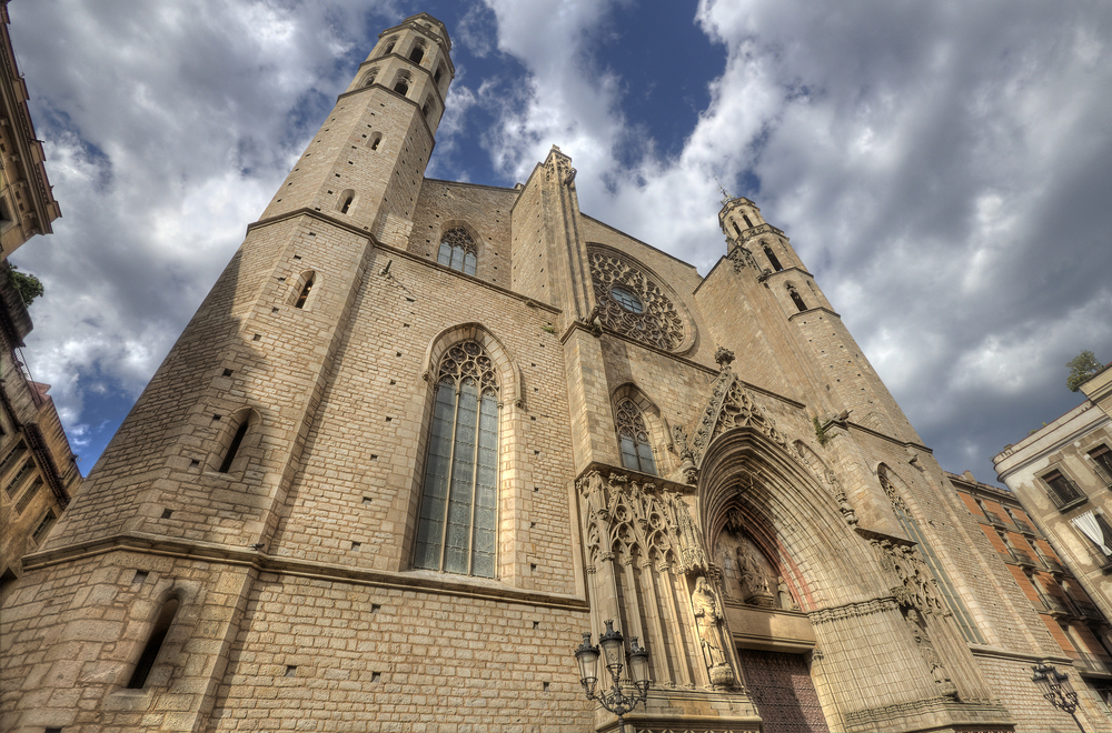 Santa María del Mar en Barcelona