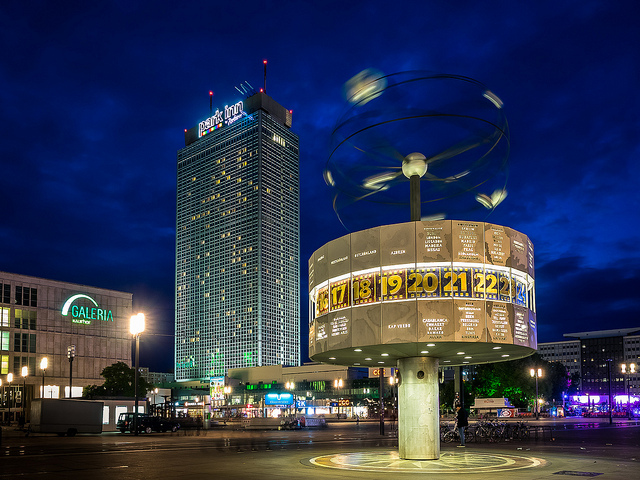 Berlín por la noche, ALexanderplatz