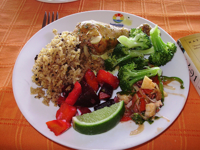 Arroz con coco, uno de los platos caribeños
