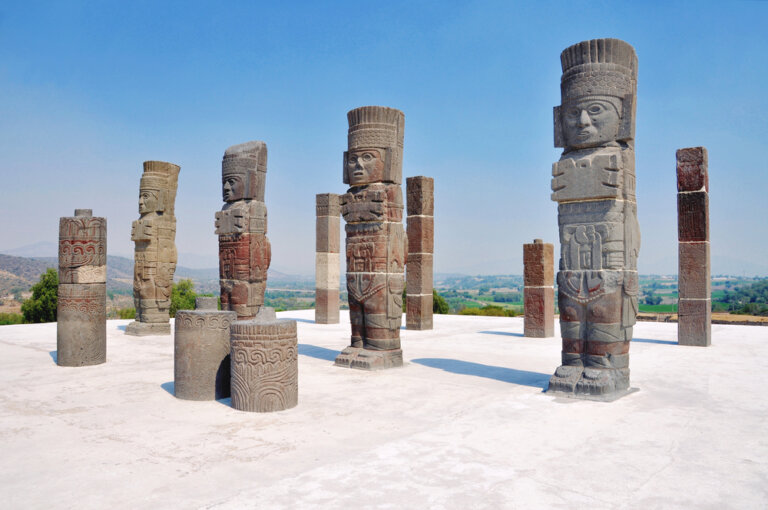 Cómo llegar a los Atlantes de Tula, uno de los tesoros de México