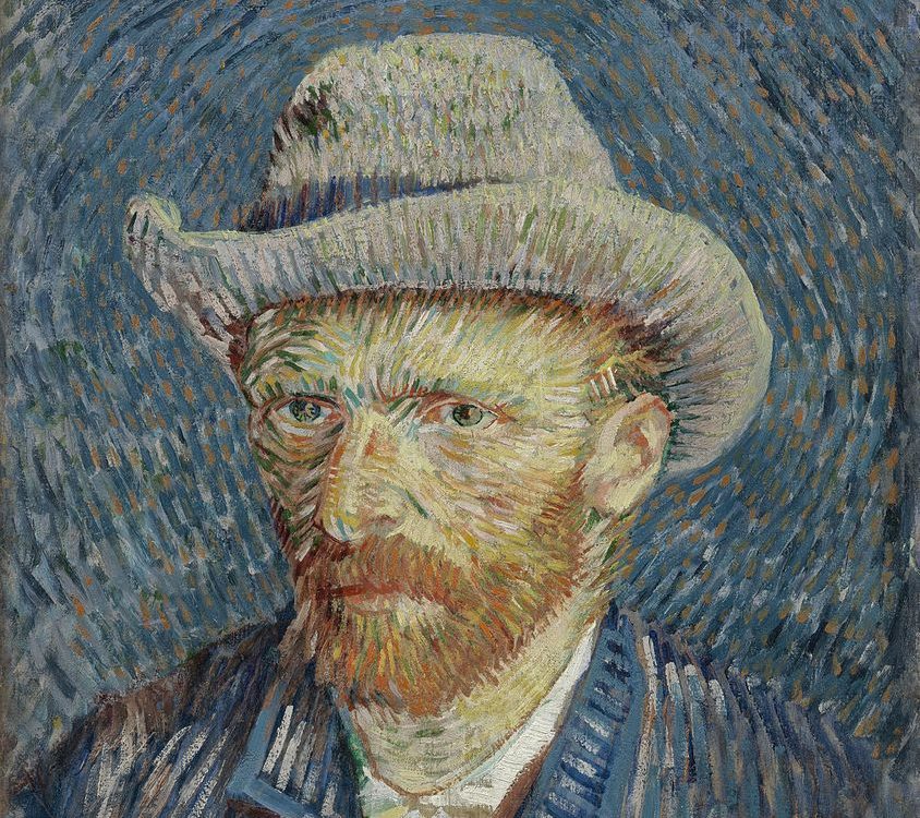 Autorretrato de Vincent Van Gogh