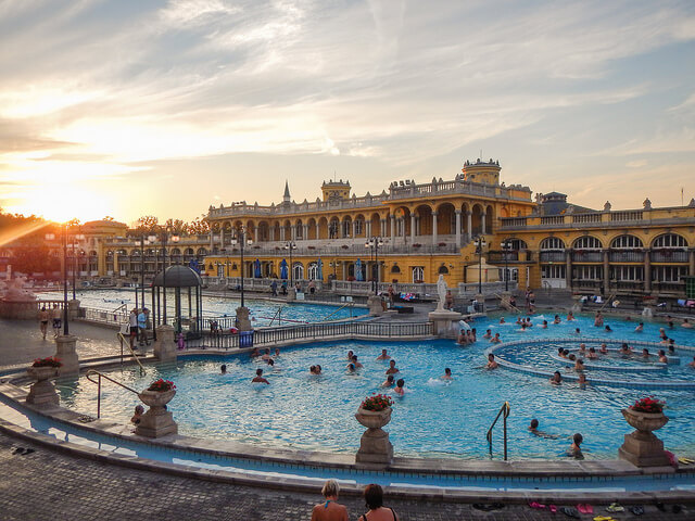 Balneario Széchenyi en Budapest