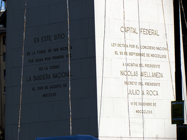 Base del Obelisco de Buenos Aires