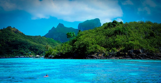 Bora Bora en la Polinesia Francesa