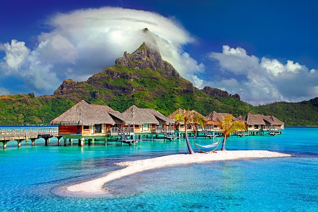 Bora Bora en la Polinesia Francesa