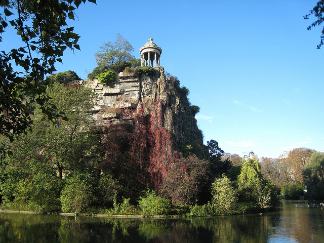 Templo en el Parque Buttes-Chaumont
