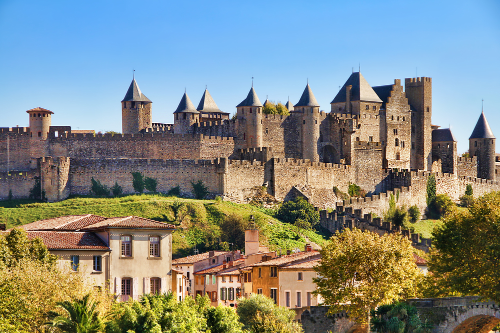 Carcassonne, una de la paradas en la ruta de los cátaros