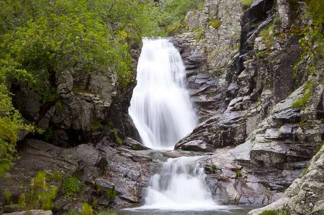 Cascada del Purgatorio en Madrid