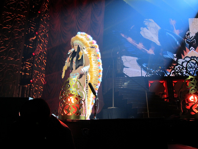 Espectáculo de Cher en Las Vegas