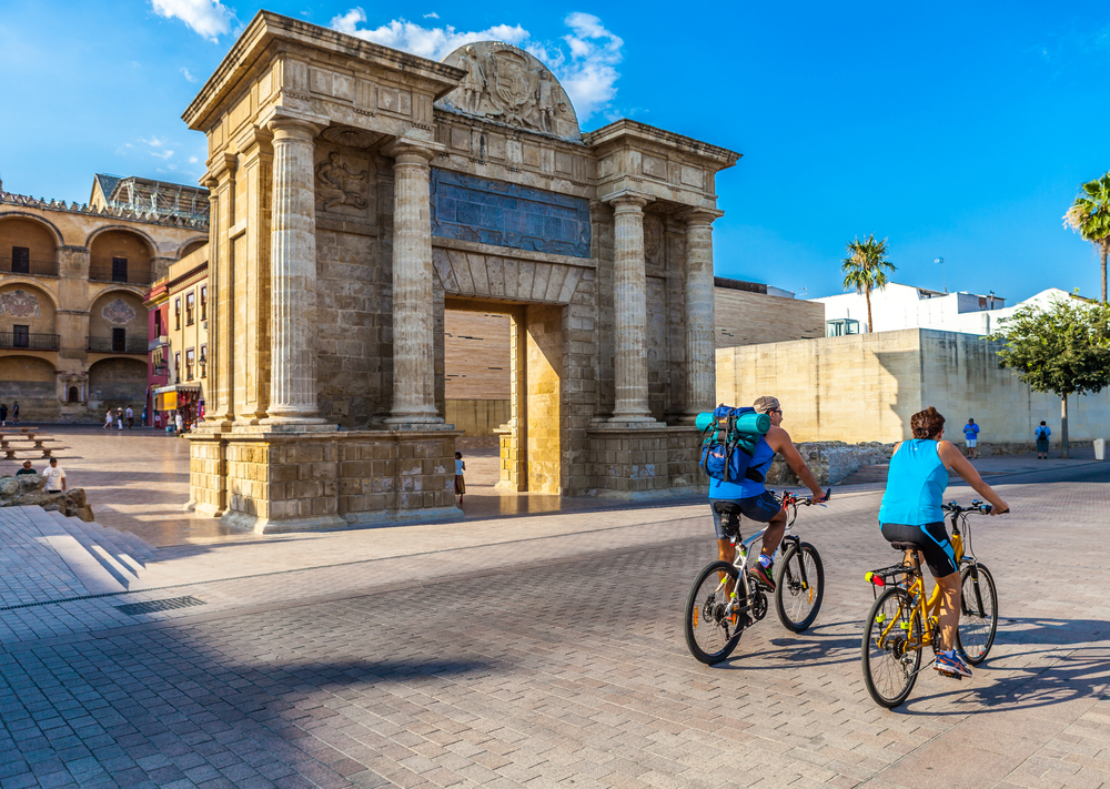 Ciclistas en Córdoba