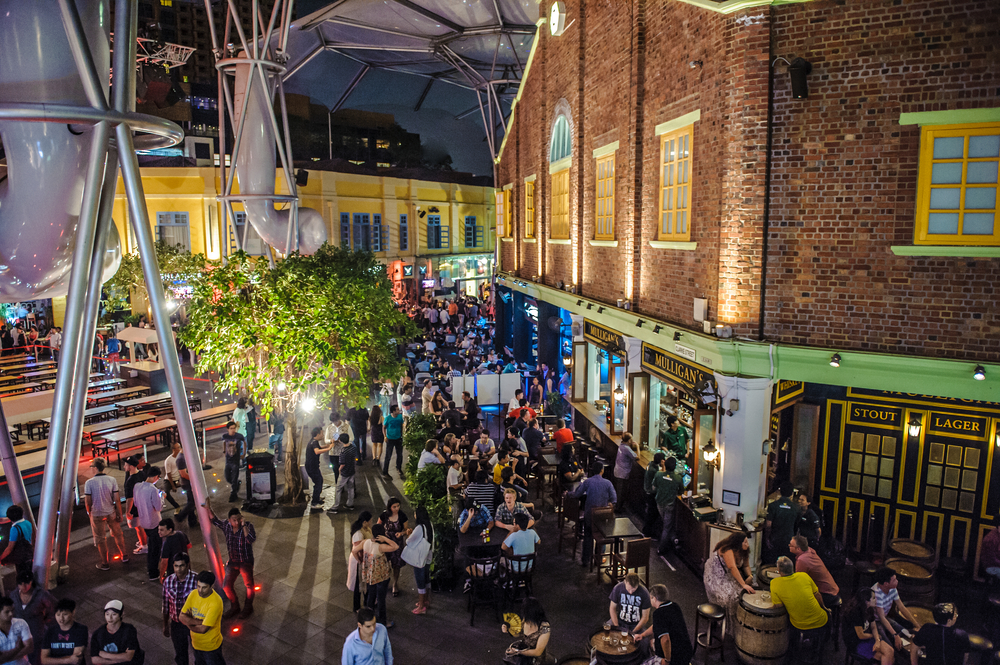 Restaurantes en Clarke Quay