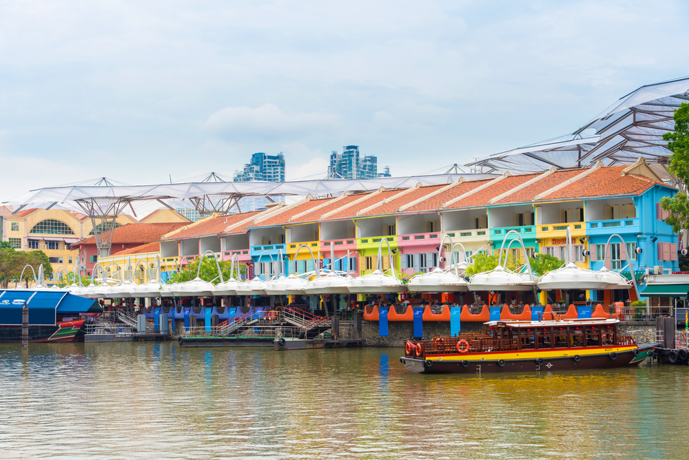 Clarke Quay en Singapur