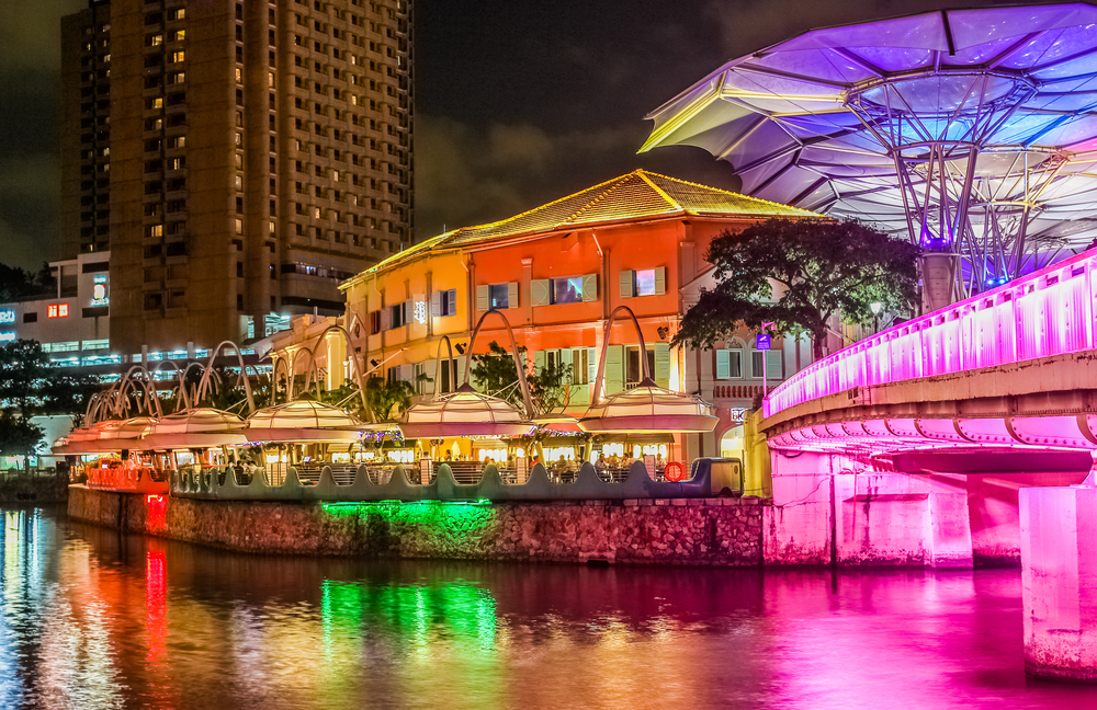 Clarke Quay en Singapur
