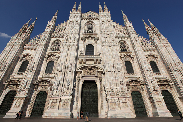 Fachada del Duomo de Milán