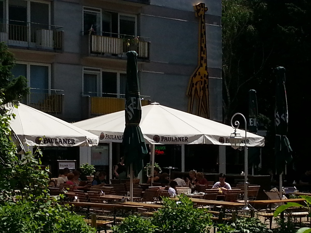 Resturante Gifaffe para comer cerca de la Columna de la Victoria