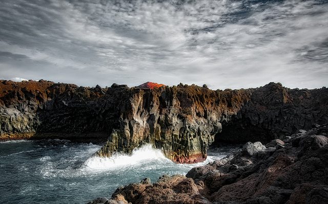 Los Hervideros en Lanzarote