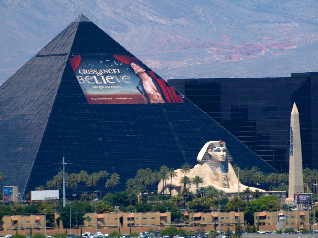 Hotel Luxor en Las Vegas