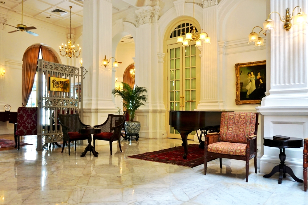 Interior del Hotel Raffles
